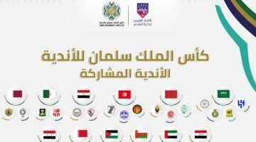 رياضة – مواعيد مجموعات البطولة العربية للأندية.. الزمالك ضد النصر السعودى 3 أغسطس