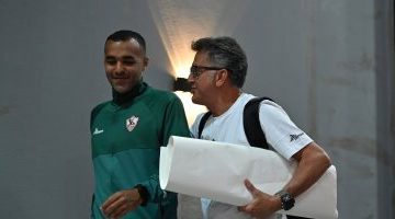 وصول الزمالك إلى استاد القاهرة لمواجهة سيراميكا.. صور