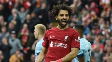 رياضة – محمد صلاح وصيفًا بقائمة أصحاب أفضل معدل تهديفى فى كل مسابقات إنجلترا