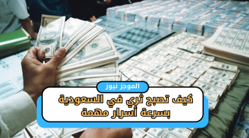 كيف تصبح ثري في السعودية بسرعة؟ 3 نقاط مهمة يخفيها الأثرياء عنك – البوكس نيوز