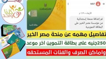 متى موعد صرف معاش 250 جنية على بطاقات التموين الشروط الجديدة للصرف – البوكس نيوز