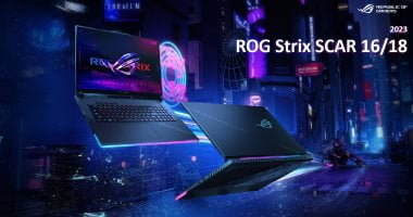 تكنولوجيا  – أول لاب توب فى العالم للألعاب بشاشة 18 انش مع أحدث الإمكانيات (ROG Strix SCAR 18) الآن فى السوق المصرى