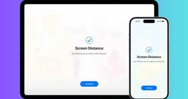 تكنولوجيا  – ما هى ميزة Screen Distance فى iOS 17 وكيف تستخدمها؟