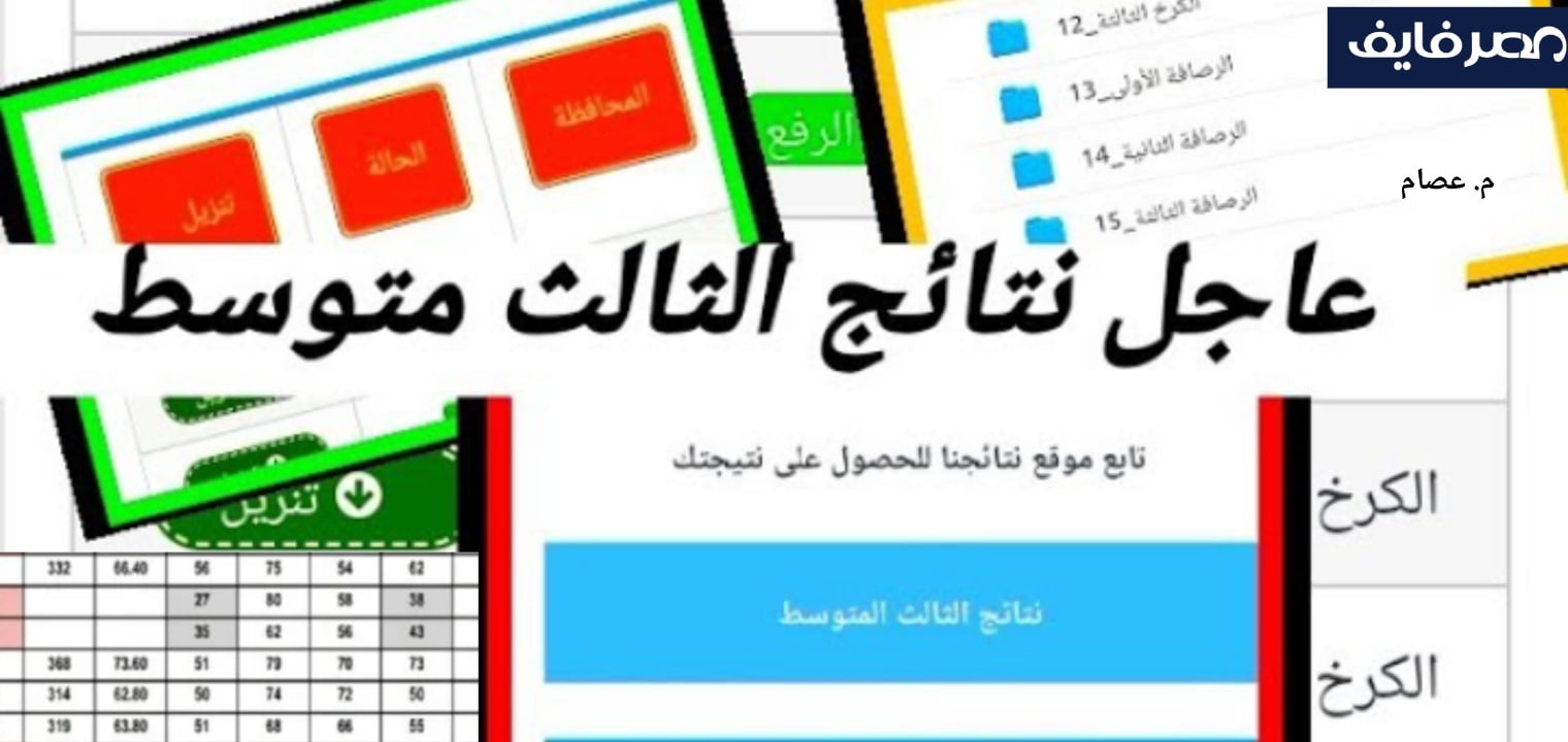 رابط نتائج الصف الثالث متوسط بالعراق 2023 موقع نتائجنا وموقع وزارة التربية pdf – البوكس نيوز