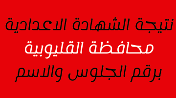 نتيجة الشهادة الاعدادية محافظة القليوبية 2023 برقم الجلوس والاسم بوابة فيتو – البوكس نيوز