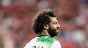 رياضة – محمد صلاح أفضل لاعب فى مباراة ليفربول وليستر سيتي