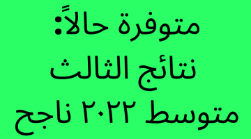 صدرت + استعلام: نتائج الثالث متوسط ٢٠٢٣ موقع ناجح والسومرية نيوز عموم المحافظات ديالي – نينوى – الكرخ – الرصافة – البوكس نيوز