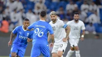 رياضة – إيفر بانيجا أفضل لاعب فى مباراة الهلال ضد الشباب بالبطولة العربية