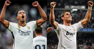 رياضة – بيلينجهام يحطم رقما قياسيا لـ رونالدو ودى ستيفانو مع ريال مدريد.. فيديو