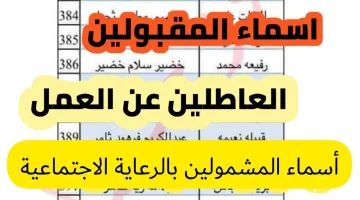 استعلام أسماء المشمولين بالرعاية الاجتماعية 2024 اونلاين عبر منصة مظلتي في العراق