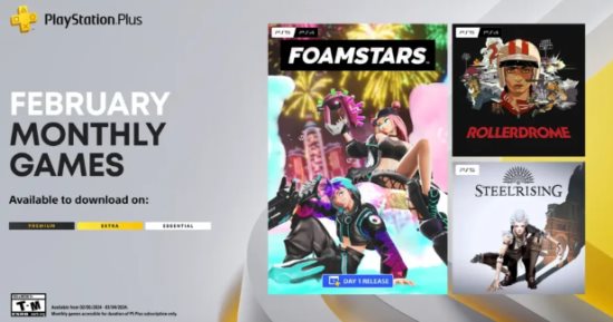 تكنولوجيا  – منها Foamstars.. تعرف على ألعاب PlayStation Plus لشهر فبراير