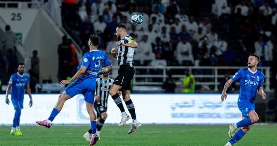 رياضة – الهلال يتفوق على الشباب 3-1 في الشوط الأول بالدوري السعودي