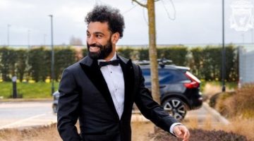 رياضة – محمد صلاح آخر شياكة ببدلة رسمية فى مركز تدريبات ليفربول.. صورة