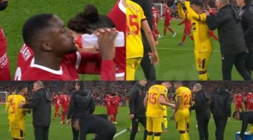 رياضة – محمد صلاح يكسر صيامه وسط مباراة ليفربول ضد شيفيلد فى الدورى الإنجليزى