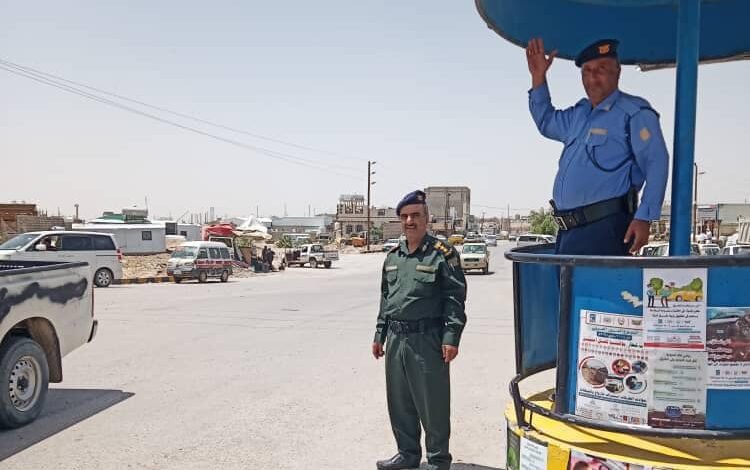 مأرب..العقيد الاكوع ينفذ نزول ميداني لليوم الثاني من أسبوع المرور العربي