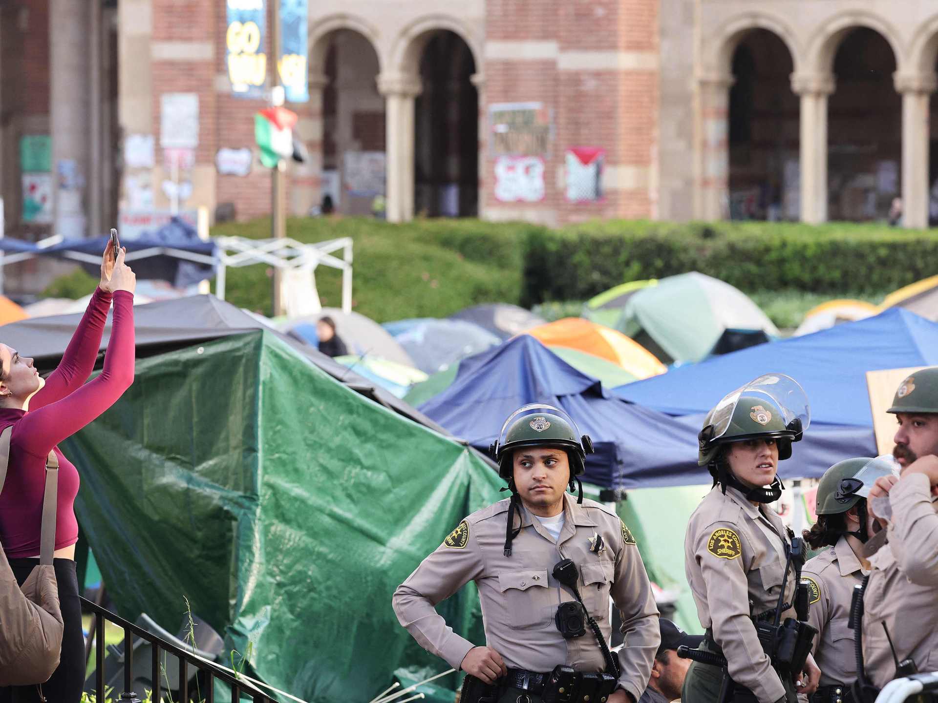 أوامر بفض اعتصام جامعة كاليفورنيا المؤيد لفلسطين ورقعة الحراك تتوسع | أخبار – البوكس نيوز