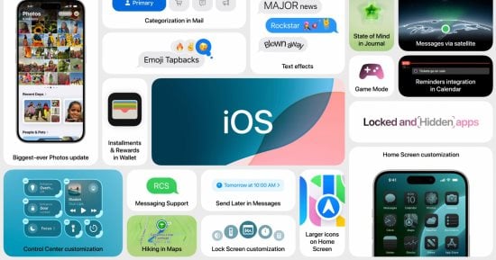 تكنولوجيا  – مشكلة بنظام iOS 18 تؤدى لتقليل سرعة تحديث الشاشة فى بعض أجهزة أيفون