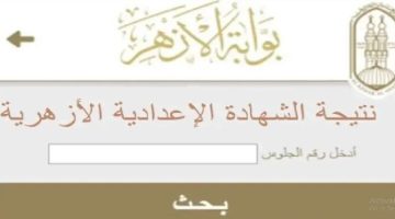 بالرابط.. خطوات الحصول على نتيجة الشهادة الإعدادية الأزهرية 2024