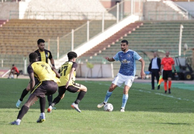 المقاولون العرب يطالب بإعادة مباراة بيراميدز