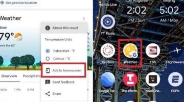 تكنولوجيا  – تحديث جديد لـGoogle Weather يوفر تحسين توقعات الطقس لـ10 أيام مقبلة