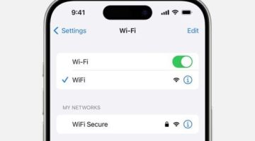 تكنولوجيا  – أبل تحصل على براءة اختراع لتصنيف شبكات Wi-Fi العامة وفقا لجودتها وأمانها