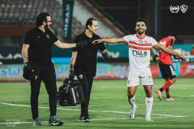 أوباما يحرز هدف الزمالك الثاني ضد الداخلية في الدوري «فيديو»