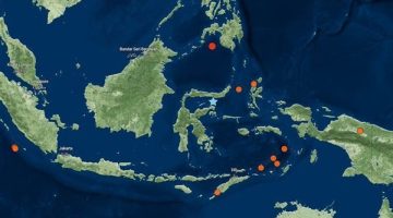زلزال بقوة 5 درجات يضرب جزيرة سولاوسي الإندونيسي