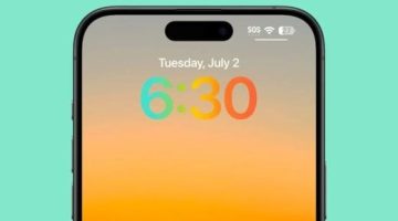 تكنولوجيا  – تعملها إزاى؟.. كيفية عرض ساعة شاشة قفل iPhone بألوان مختلفة