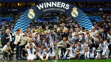 ريال مدريد يفوز يتوّج بلقب كأس السوبر الأوروبية للمرّة السادسة في تاريخه