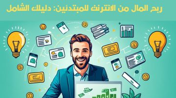 ربح المال من الانترنت للمبتدئين: دليلك الشامل