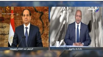 مصطفى بكري: التاريخ سيذكر موقف الرئيس السيسي تجاه القضية الفلسطينية