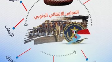 #إنفوجرافيك الحملات الإعلامية المغرضة ضد المجلس الانتقالي الجنوبي والجنوب 