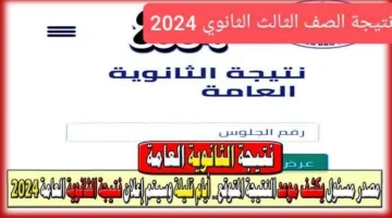 الان – موعد ظهور نتيجة الثانوية العامة 2024 شعبة أدبي وعلمي برقم الجلوس – البوكس نيوز