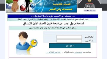 الان – رابط نتيجة تقديم الصف الأول الابتدائي 2024 بالمحافظات – البوكس نيوز