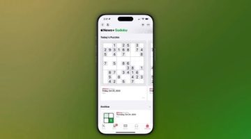 تكنولوجيا  – لو بتحب تلعب سودوكو.. أبل تضم اللعبة في تطبيق Apple News+