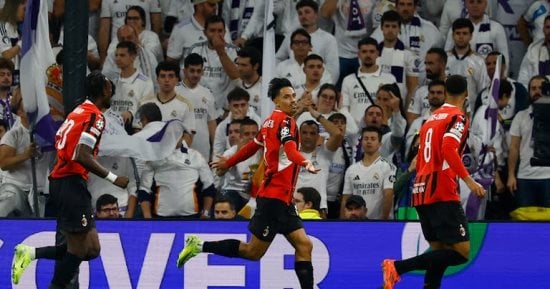 رياضة – ميلان يلقن ريال مدريد درسا قاسيا ويفوز 3-1 فى البرنابيو.. فيديو